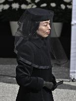 Funeral of Japan's Princess Yuriko