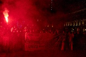 A Demonstration To Protest Against Violence Against Women.