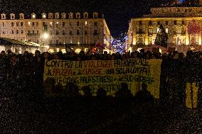 A Demonstration To Protest Against Violence Against Women.