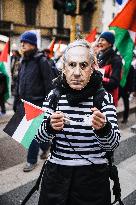 Pro-Palestinian Demonstration In Milan