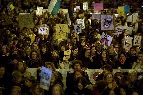 International Day For The Elimination Of Violence Against Women In Madrid