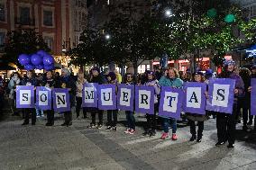 Demonstration On The International Day For The Elimination Of Violence Against Women