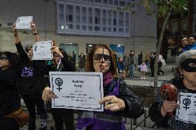 Demonstration On The International Day For The Elimination Of Violence Against Women