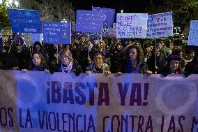 Demonstration On The International Day For The Elimination Of Violence Against Women