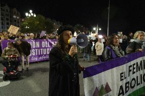 Demonstration On The International Day For The Elimination Of Violence Against Women