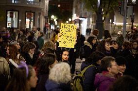 Spain Feminist Demonstration 25N