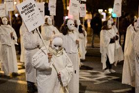 Spain Feminist Demonstration 25N