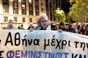 International Day For The Elimination Of Violence Against Women In Athens