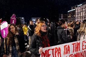 International Day For The Elimination Of Violence Against Women In Athens