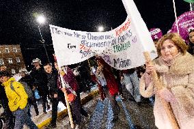 International Day For The Elimination Of Violence Against Women In Athens