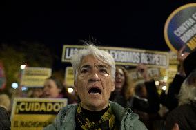 International Day For The Elimination Of Violence Against Women In Madrid