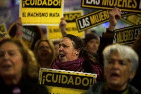 International Day For The Elimination Of Violence Against Women In Madrid