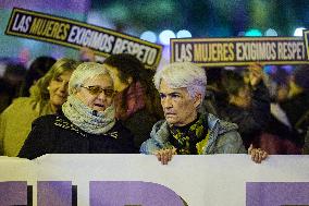 Spain Feminist Demonstration 25N