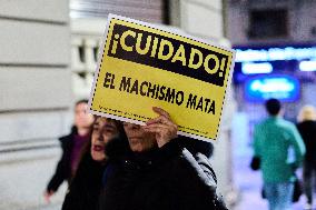 Spain Feminist Demonstration 25N