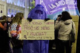 Spain Feminist Demonstration 25N