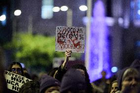 Spain Feminist Demonstration 25N