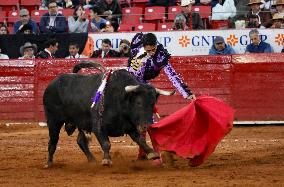 Sergio Flores And Borja Jiménez Perform Bullfighting In Mexico