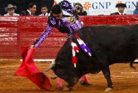 Sergio Flores And Borja Jiménez Perform Bullfighting In Mexico