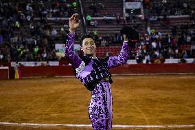 Sergio Flores And Borja Jiménez Perform Bullfighting In Mexico