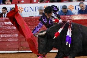 Sergio Flores And Borja Jiménez Perform Bullfighting In Mexico