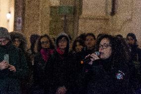 Rally Marks International Day For The Elimination Of Violence Against Women In Italy