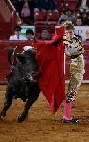 Sergio Flores And Borja Jiménez Perform Bullfighting In Mexico