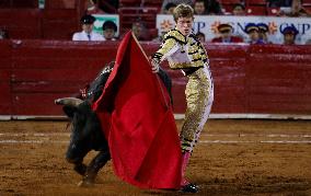 Sergio Flores And Borja Jiménez Perform Bullfighting In Mexico