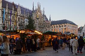 First Day At Munich Christmas Market