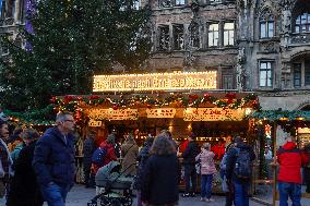 First Day At Munich Christmas Market