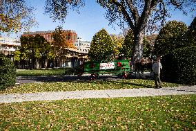 The Official White House Christmas Tree Arrived At The White House