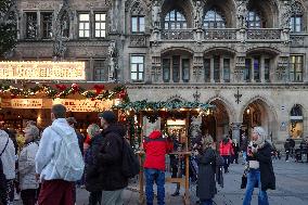 First Day At Munich Christmas Market