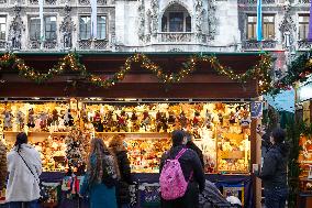 First Day At Munich Christmas Market