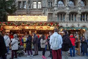 First Day At Munich Christmas Market