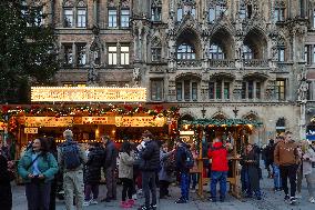 First Day At Munich Christmas Market