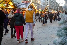 First Day At Munich Christmas Market