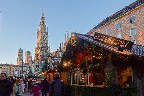 First Day At Munich Christmas Market