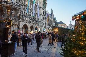 First Day At Munich Christmas Market