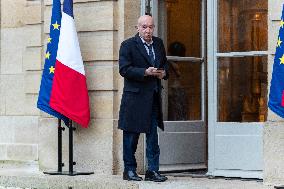 PM Michel Barnier Meets Group Leaders - Paris