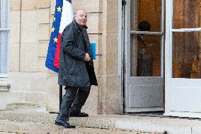 PM Michel Barnier Meets Group Leaders - Paris