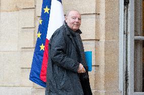 PM Michel Barnier Meets Group Leaders - Paris