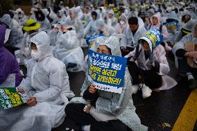 Hundreds Rally At National Assembly For Increased Public Hospital Budgets And Healthcare Reform