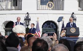 Turkey pardons at White House