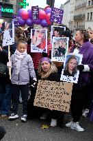 Protest to Condemn Violence Against Women - Paris