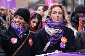 Protest to Condemn Violence Against Women - Paris