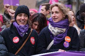 Protest to Condemn Violence Against Women - Paris