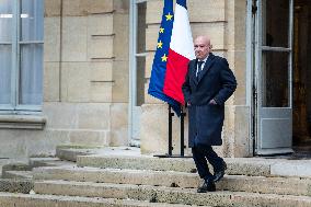 Group Leaders Leaves Matignon - Paris