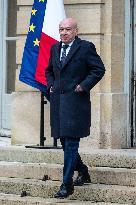 Group Leaders Leaves Matignon - Paris