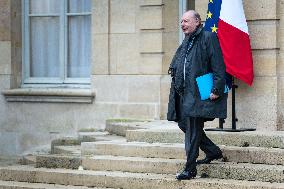 Group Leaders Leaves Matignon - Paris