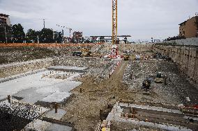 The Press Conference To Present The First Private Construction Site In The Former Falck Union Zero Area In Milan