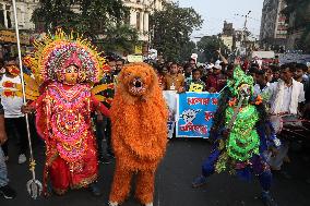 Protest In Kolkata